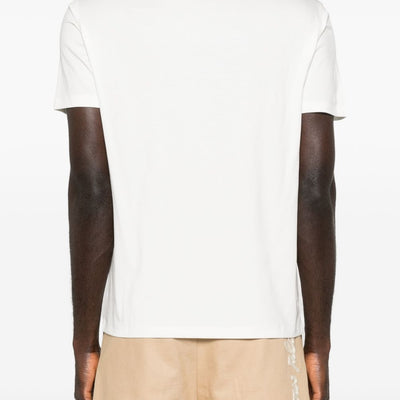 Emporio Armani Modal and silk blend t-shirt