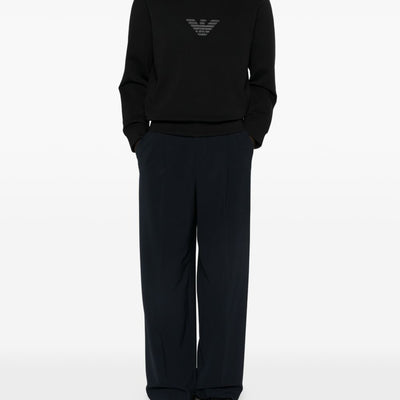 Emporio Armani Logo cotton sweatshirt