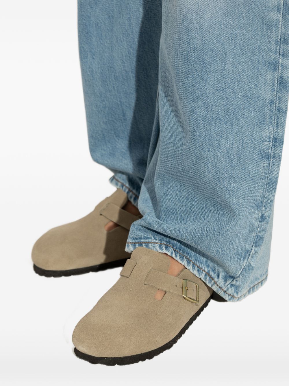 Birkenstock Boston suede clog