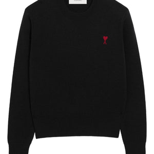 Ami Paris Coeur monogram motif Ami De Coeur wool sweater