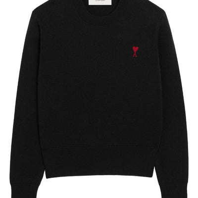 Ami Paris Coeur monogram motif Ami De Coeur wool sweater