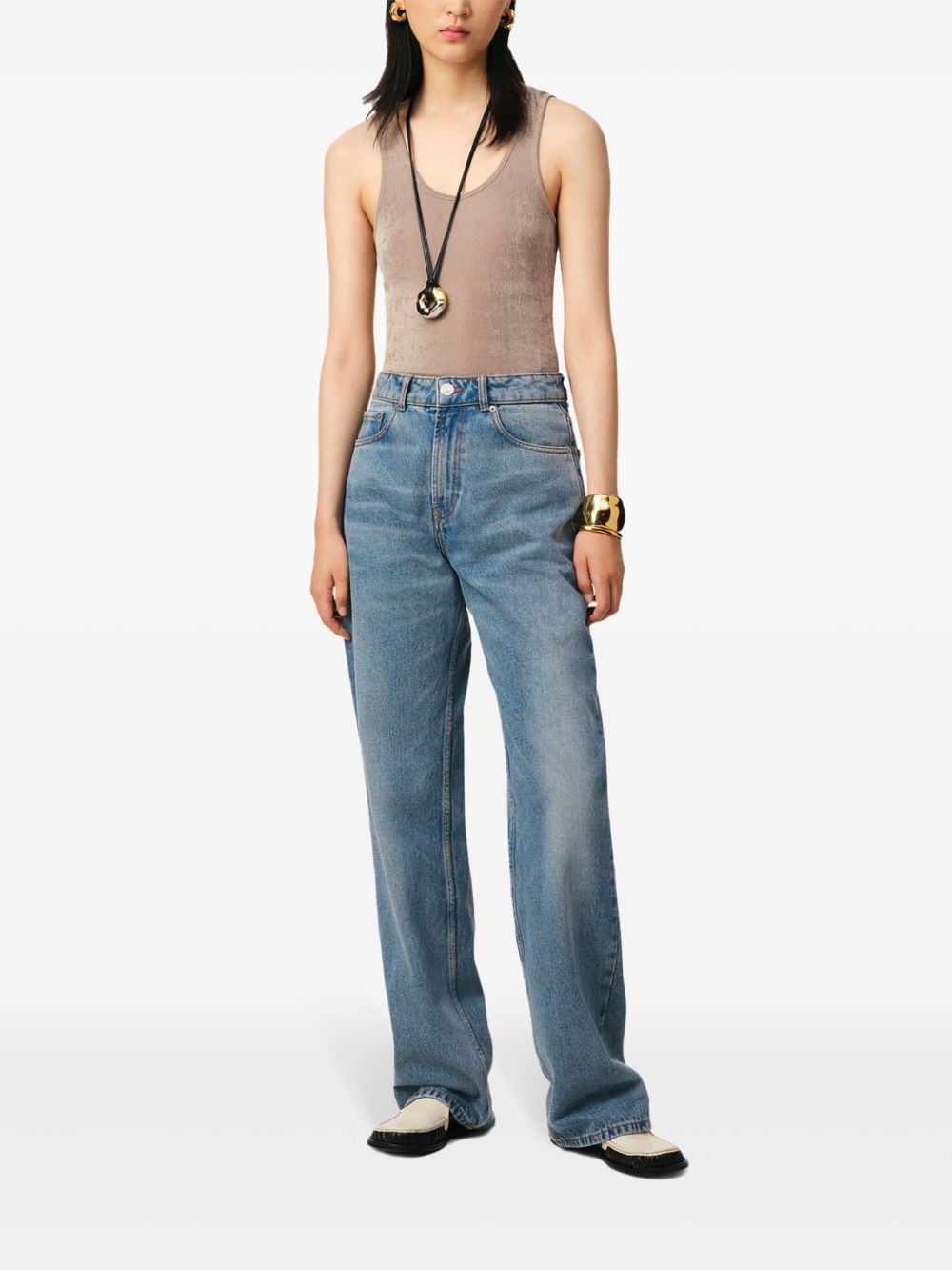 Ami Paris Large fit denim jeans