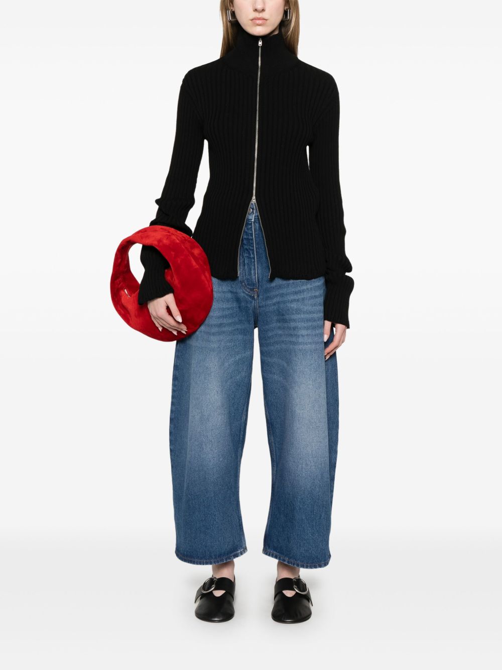 Studio Nicholson Pre Chalco cropped jeans