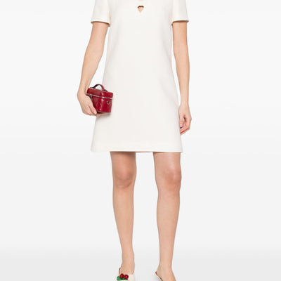 Valentino Wool and silk blend short dress