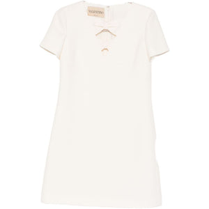 Valentino Wool and silk blend short dress