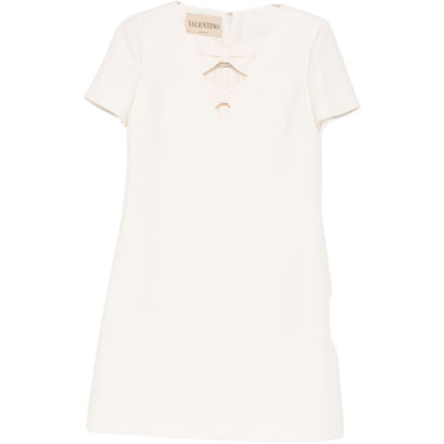 Valentino Wool and silk blend short dress