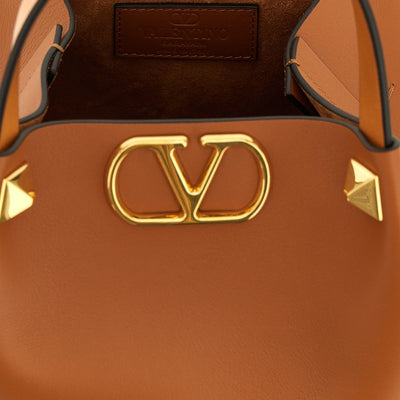 Valentino Garavani VLogo embellished leather shoulder bag