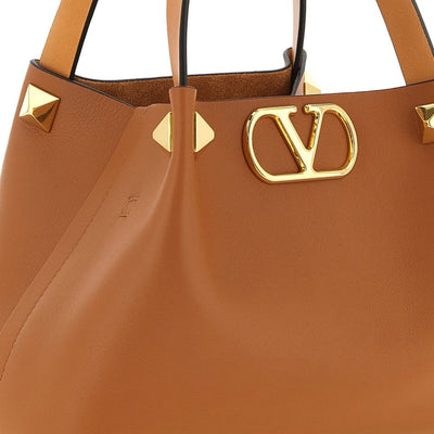 Valentino Garavani VLogo embellished leather shoulder bag