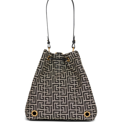 Balmain Pulse Monogram Jacquard Backpack