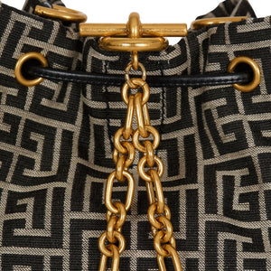 Balmain Pulse Monogram Jacquard Backpack