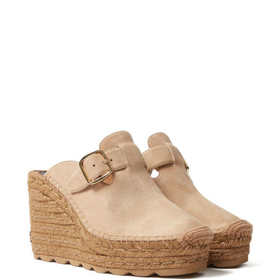 Stella McCartney Gaia Suede Clogs