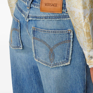 Versace Denim cotton jeans