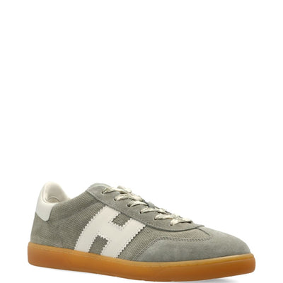 Hogan Cool Suede and Canvas Sneakers.