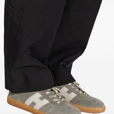 Hogan Cool Suede and Canvas Sneakers.