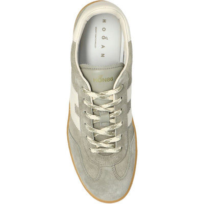 Hogan Cool Suede and Canvas Sneakers.