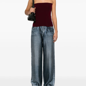 Pierre Louis Mascia Silk trousers