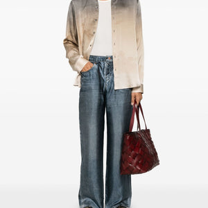 Pierre Louis Mascia Silk trousers