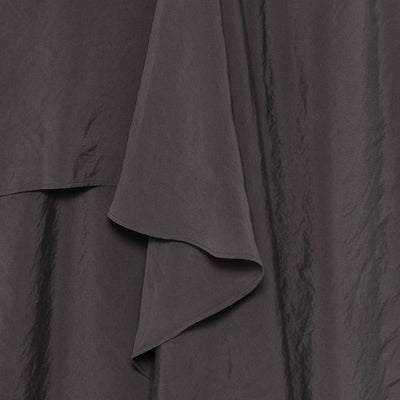 Alysi V-neck sleeveless ruffle detail Long dress