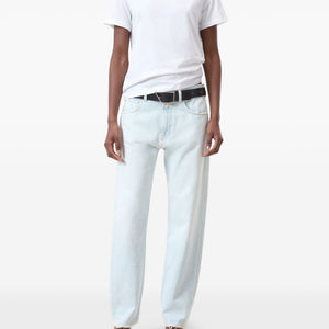Closed Whitecrew neckshort sleevesstraight hem Cotton t-shirt