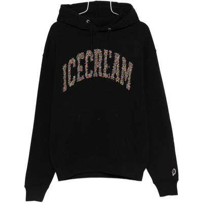 Icecream Logo cotton hoodie