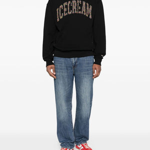 Icecream Logo cotton hoodie