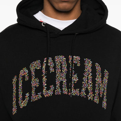 Icecream Logo cotton hoodie