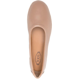 Tod'S Metal Dots Ballerinas in Nappa Leather