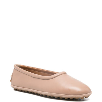 Tod'S Metal Dots Ballerinas in Nappa Leather