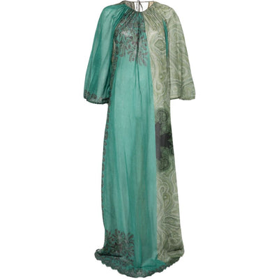 Pierre Louis Mascia Silk and cotton blend long dress