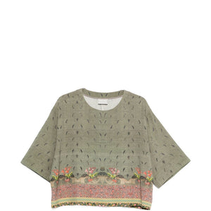 Pierre Louis Mascia Printed silk blouse