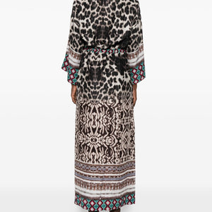 Pierre Louis Mascia Printed silk dress