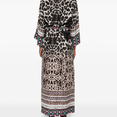 Pierre Louis Mascia Printed silk dress