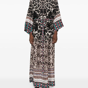 Pierre Louis Mascia Printed silk dress