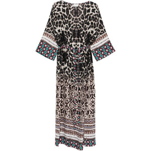 Pierre Louis Mascia Printed silk dress