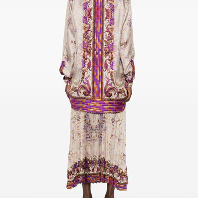 Pierre Louis Mascia Printed silk shirt