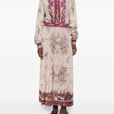 Pierre Louis Mascia Printed silk shirt