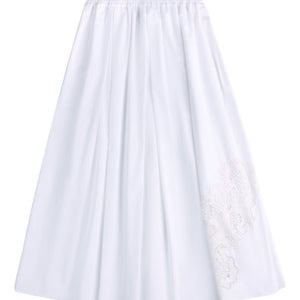Fay A-line Cotton long skirt