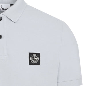 Stone Island Logo cotton polo shirt