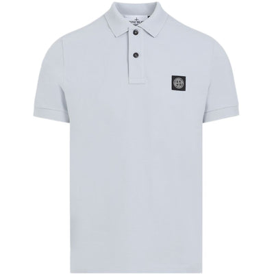 Stone Island Logo cotton polo shirt