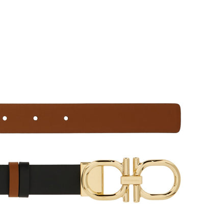 Ferragamo Reversible And Adjustable Gancini Belt