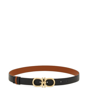 Ferragamo Reversible And Adjustable Gancini Belt