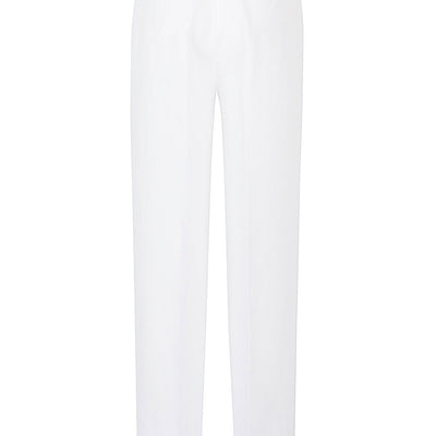 Via Masini 80 Linen wide-leg trousers