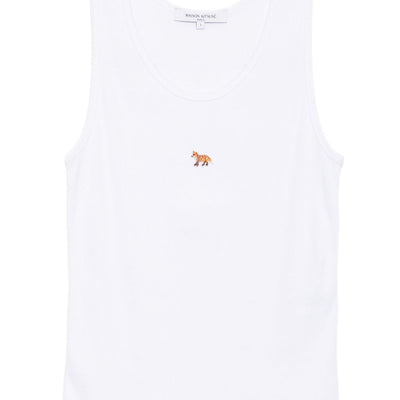 Maison Kitsuné Maison KitsunÃ© Baby Fox cotton tank top
