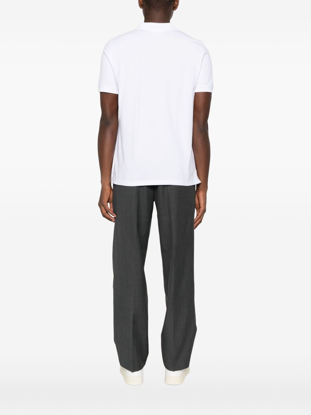 Maison Kitsuné Maison KitsunÃ© Fox Head cotton polo shirt