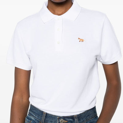 Maison Kitsuné Baby Fox-motif Polo Top