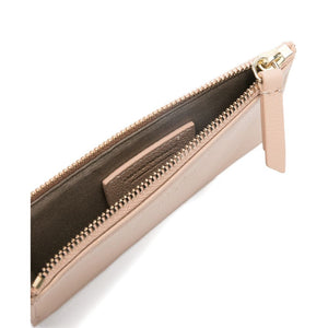 Emporio Armani Zipped Tumbled-Leather Card Holder
