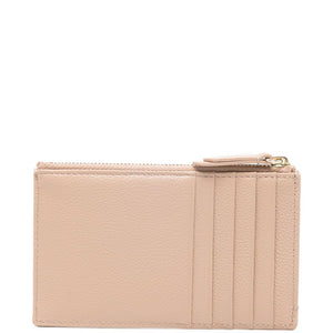 Emporio Armani Zipped Tumbled-Leather Card Holder