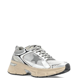 Golden Goose Lightstar Men's in grey mesh Sneakers