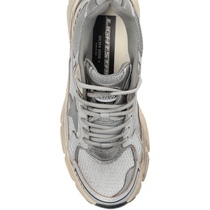 Golden Goose Lightstar Men's in grey mesh Sneakers