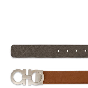 Ferragamo Reversible And Adjustable Gancini Belt
